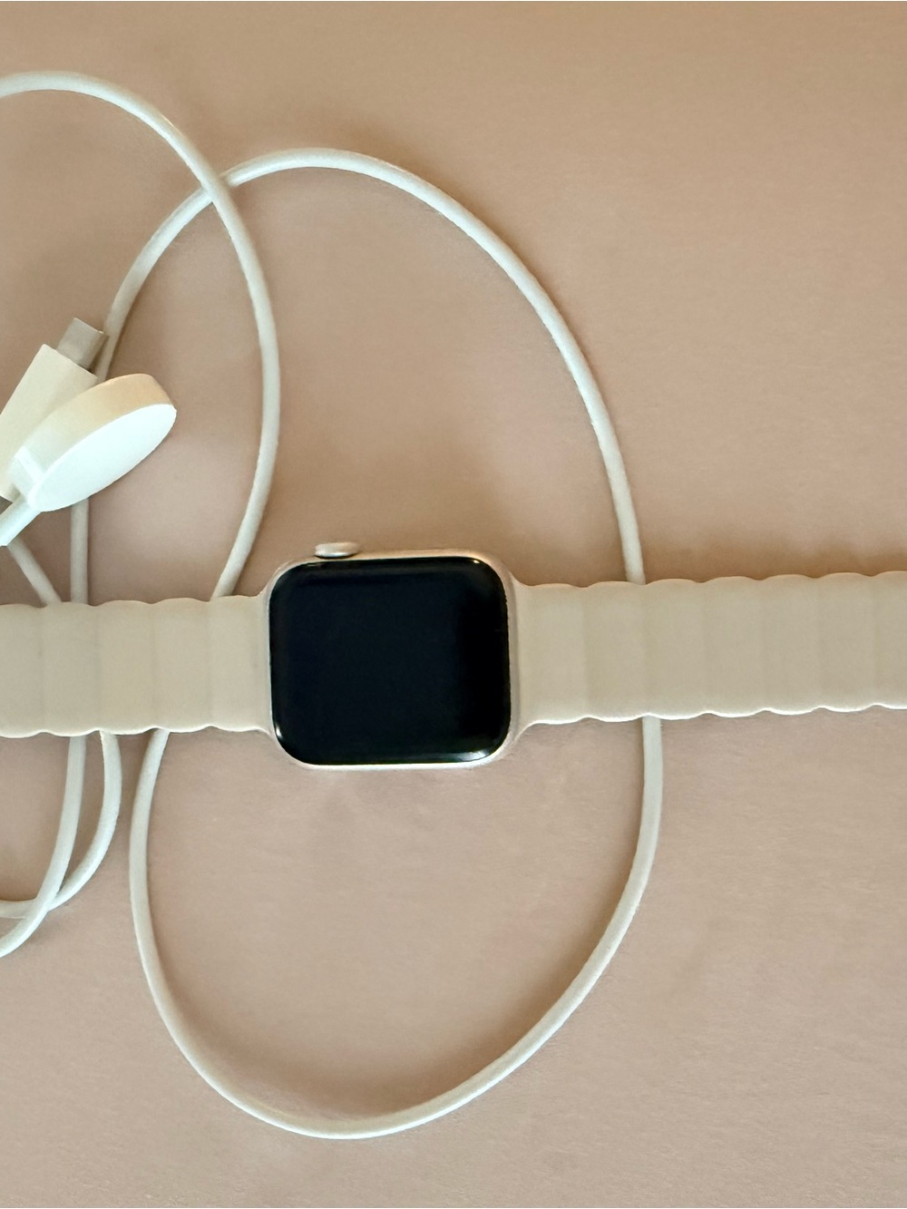 Apple Watch SE 2nd generation Smartwatch with stone Silicone Band plus 3 more